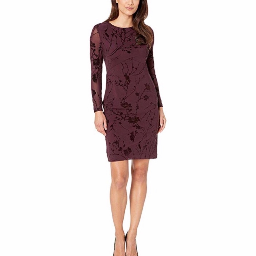 Ralph Lauren petite Barnelle Floral Vine Mesh 125